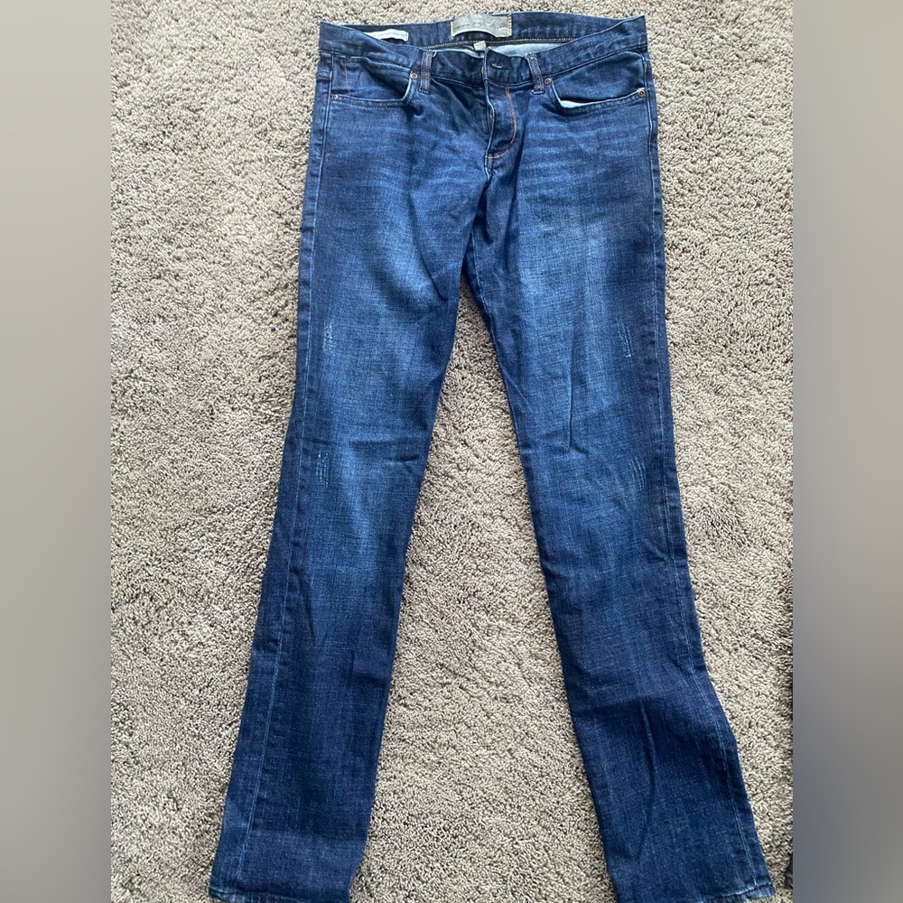 Paper denim cloth skinny jeans